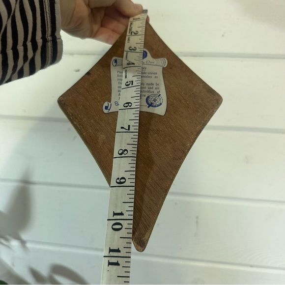 Vintage Florentine Gold Gilt Wood Diamond Shape Wall Plaque | Made in Italy - Picture 7 of 8